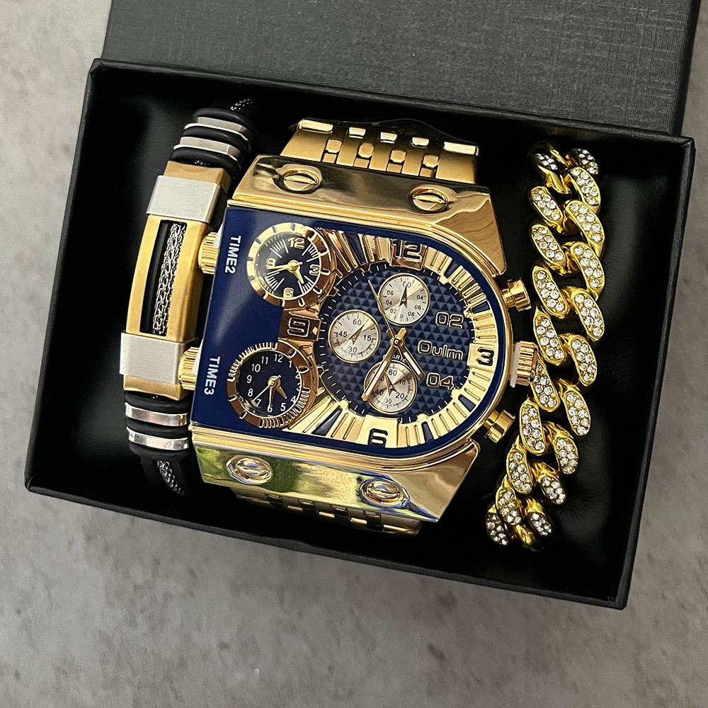 Luxury Watch Face - Set di orologi al quarzo impermeabili