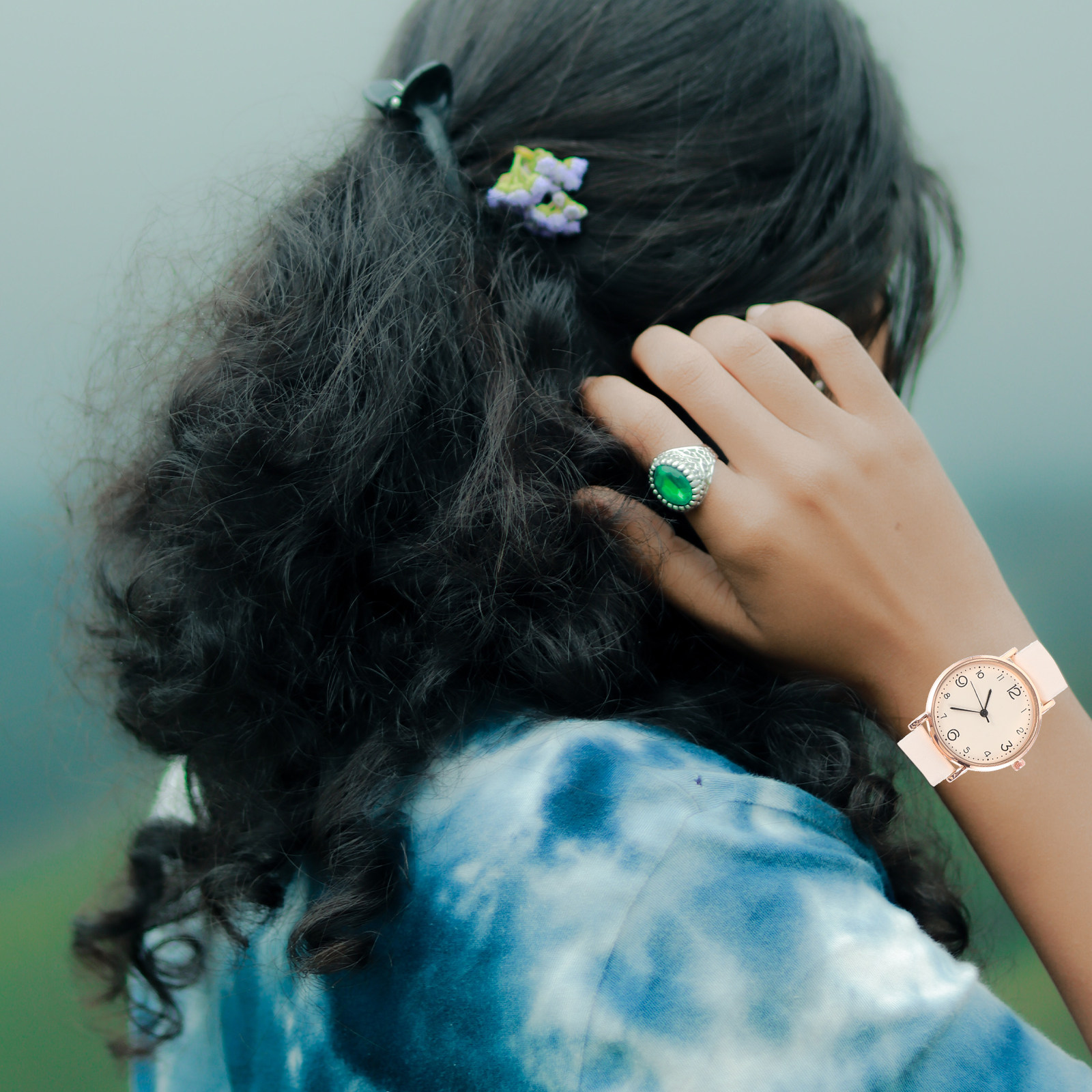 Luxury Watch White - Orologio da polso da donna con