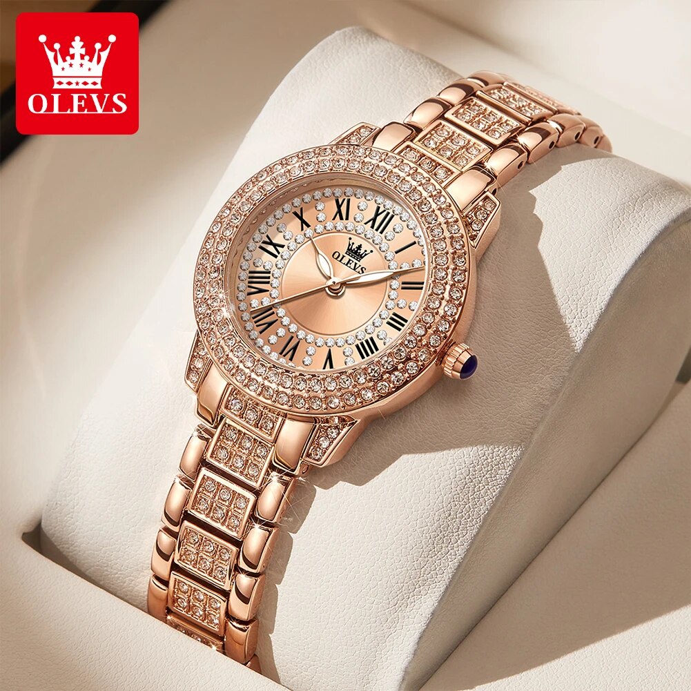 Luxury Watch For Girls - OLEVS 9943 Orologio al quarzo originale