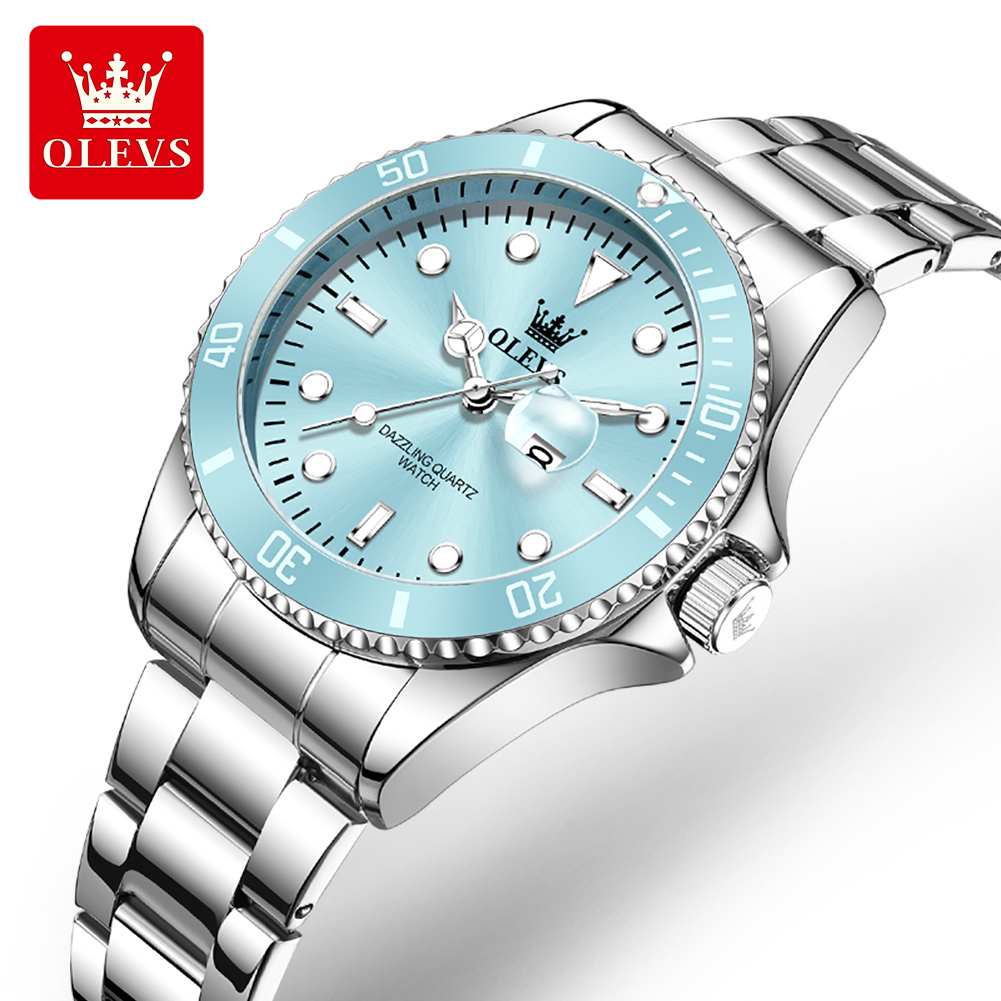 Luxury Watch For Girls - OLEVS Orologio al quarzo impermeabile di