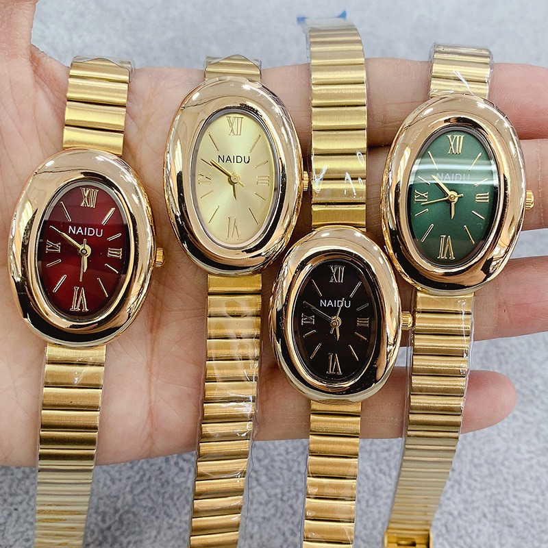 Luxury Watch For Girls - Orologio da donna al quarzo ovale