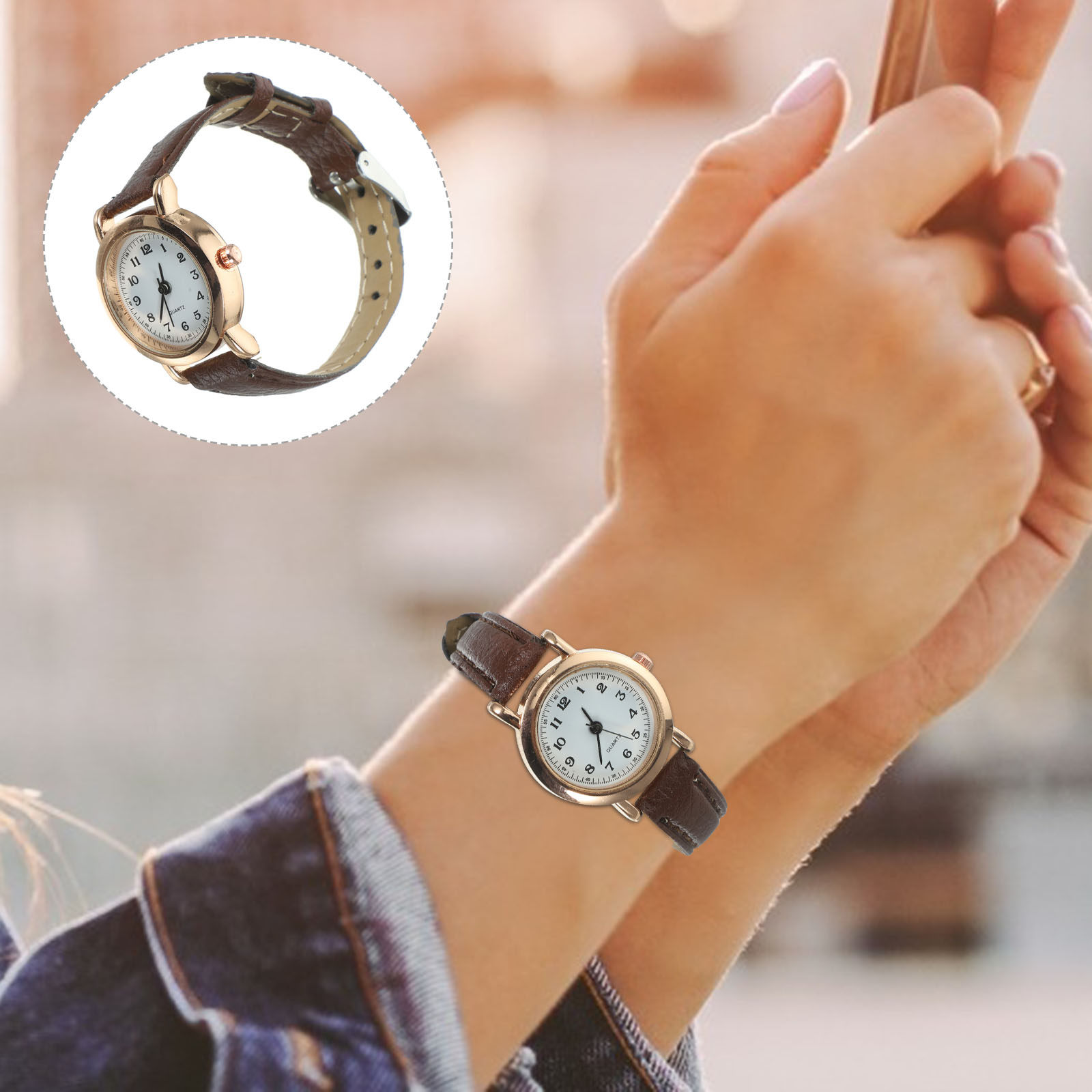Luxury Watch White - Orologio da Donna Semplice ed Elegante