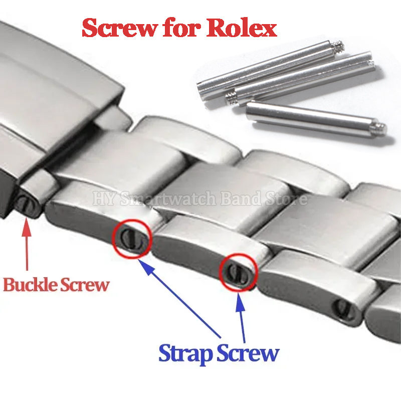 Luxury Watch Face - Vite in acciaio inossidabile per cinturino