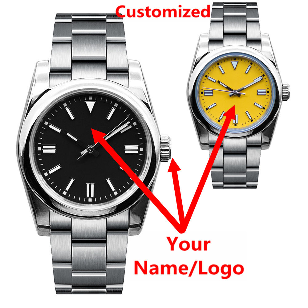 Luxury Watch Price - Orologio da uomo con logo personalizzato,