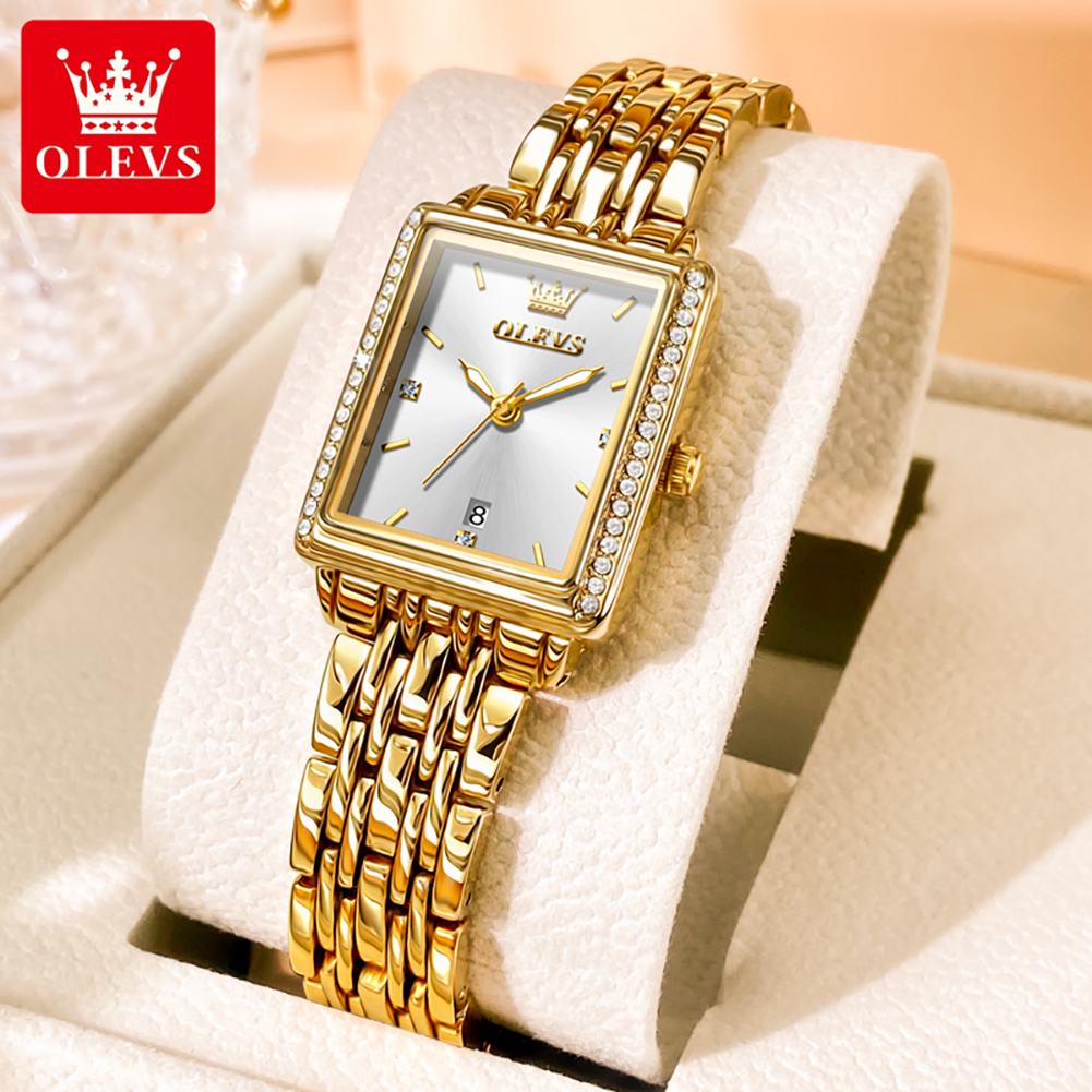Luxury Watch For Girls - OLEVS 9995 Orologio con Data per