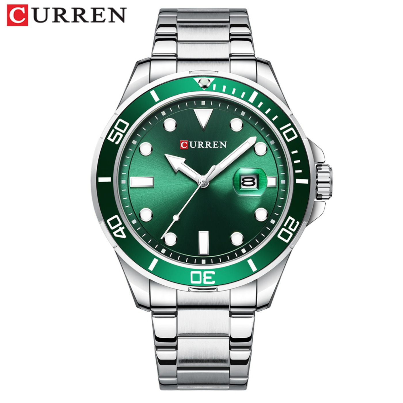 CURREN Nuova Serie Green Water - Luxury Watch Green recensione e prezzo
