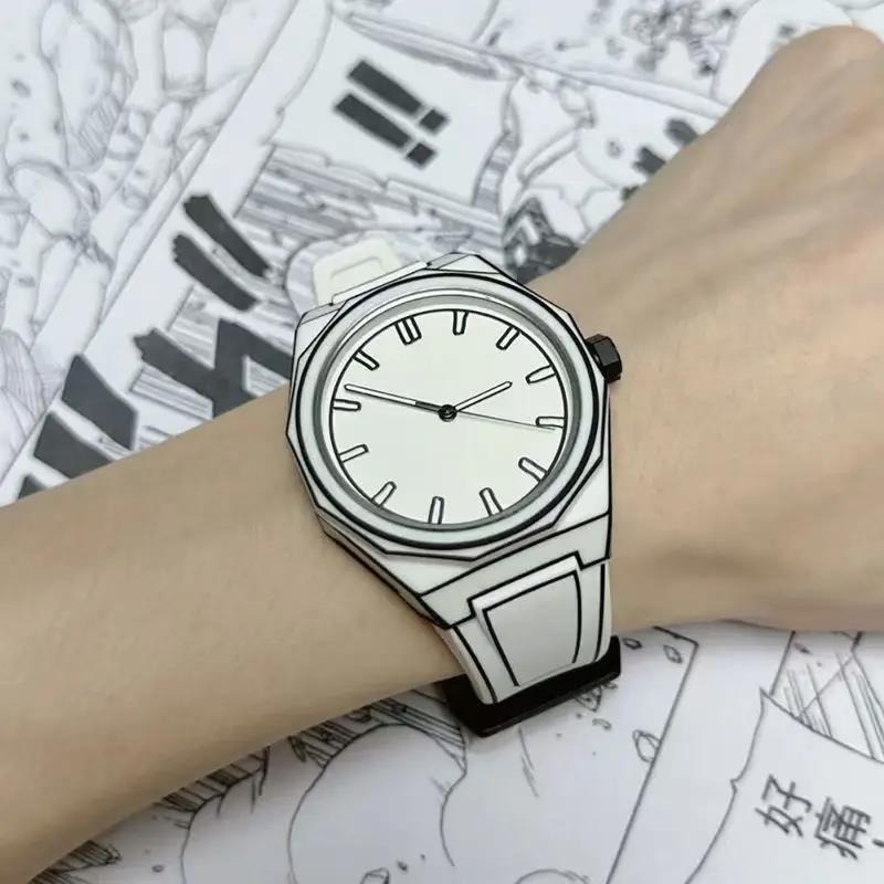 Nuovi Orologi al Quarzo alla M - Luxury Watch White recensione e prezzo
