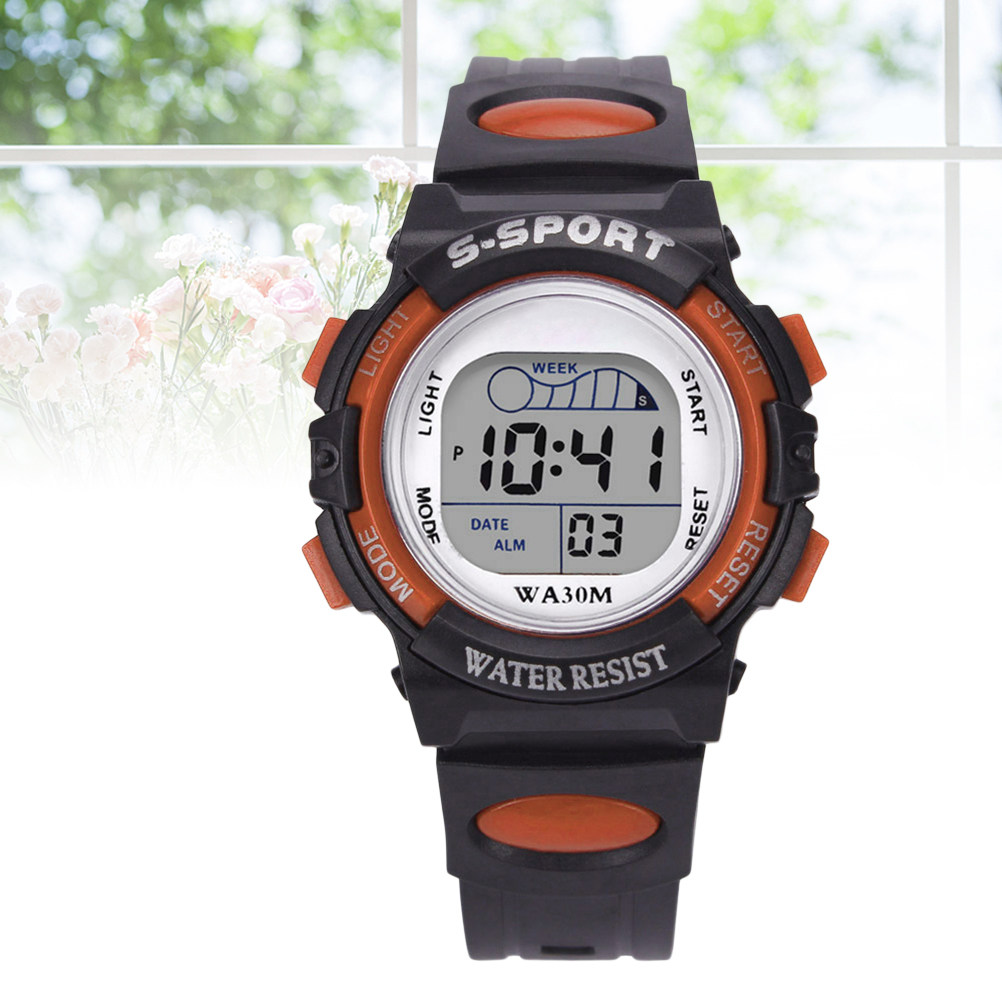 Orologio elettronico per stude - Luxury Watch White recensione e prezzo