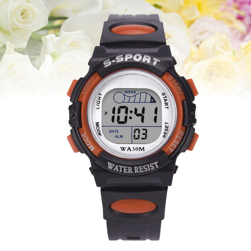 Orologio elettronico per stude - Luxury Watch White recensione e prezzo
