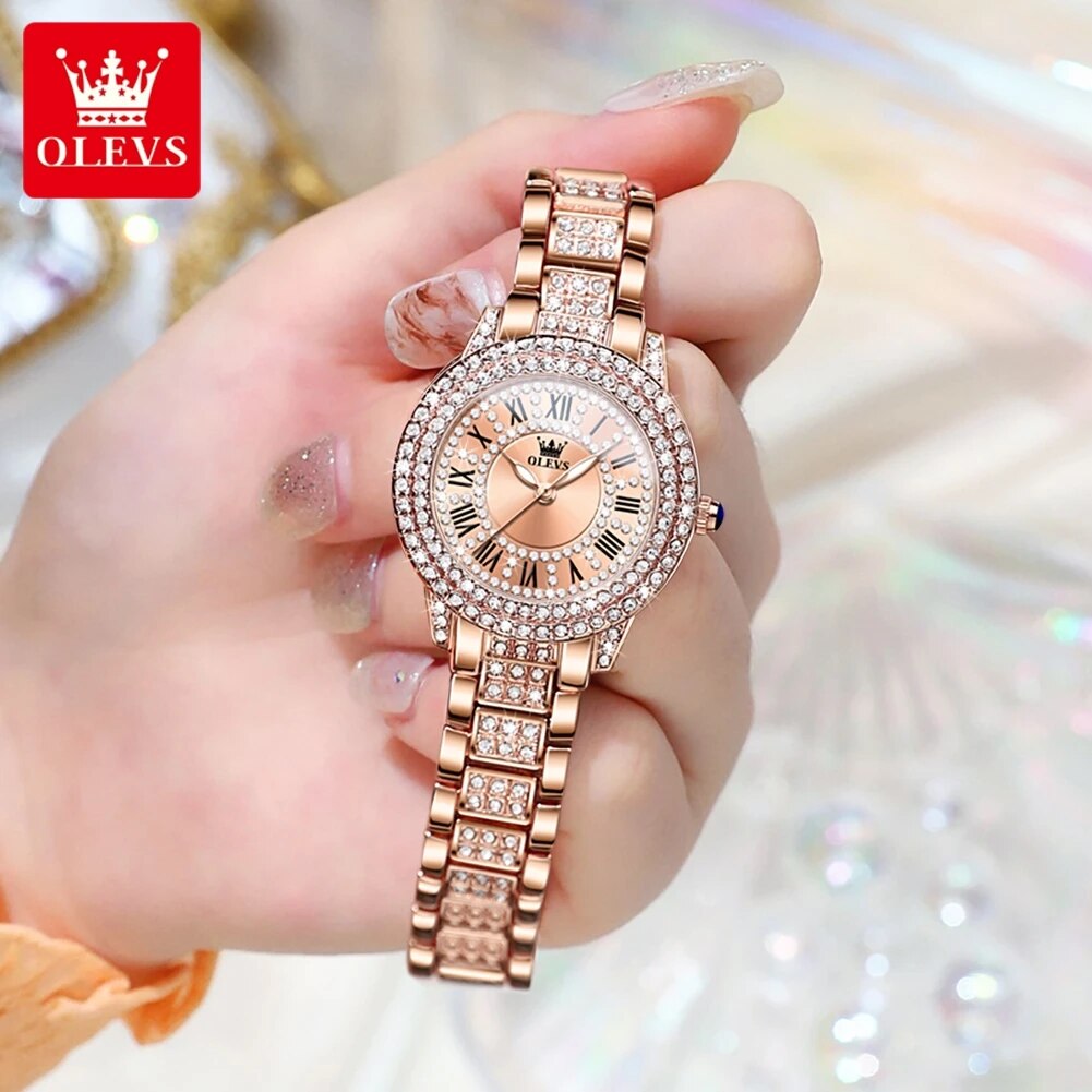 OLEVS 9943 Orologio al quarzo  - Luxury Watch For Girls recensione e prezzo