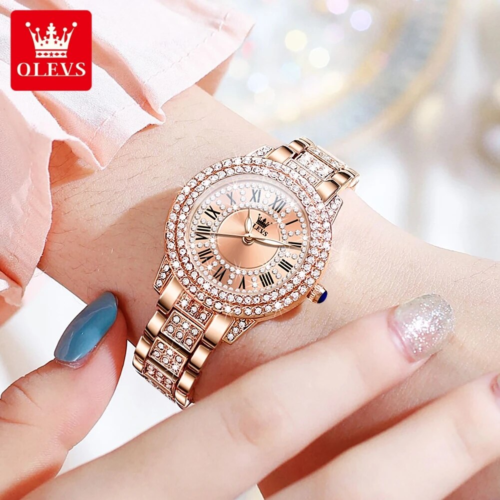 OLEVS 9943 Orologio al quarzo  - Luxury Watch For Girls recensione e prezzo