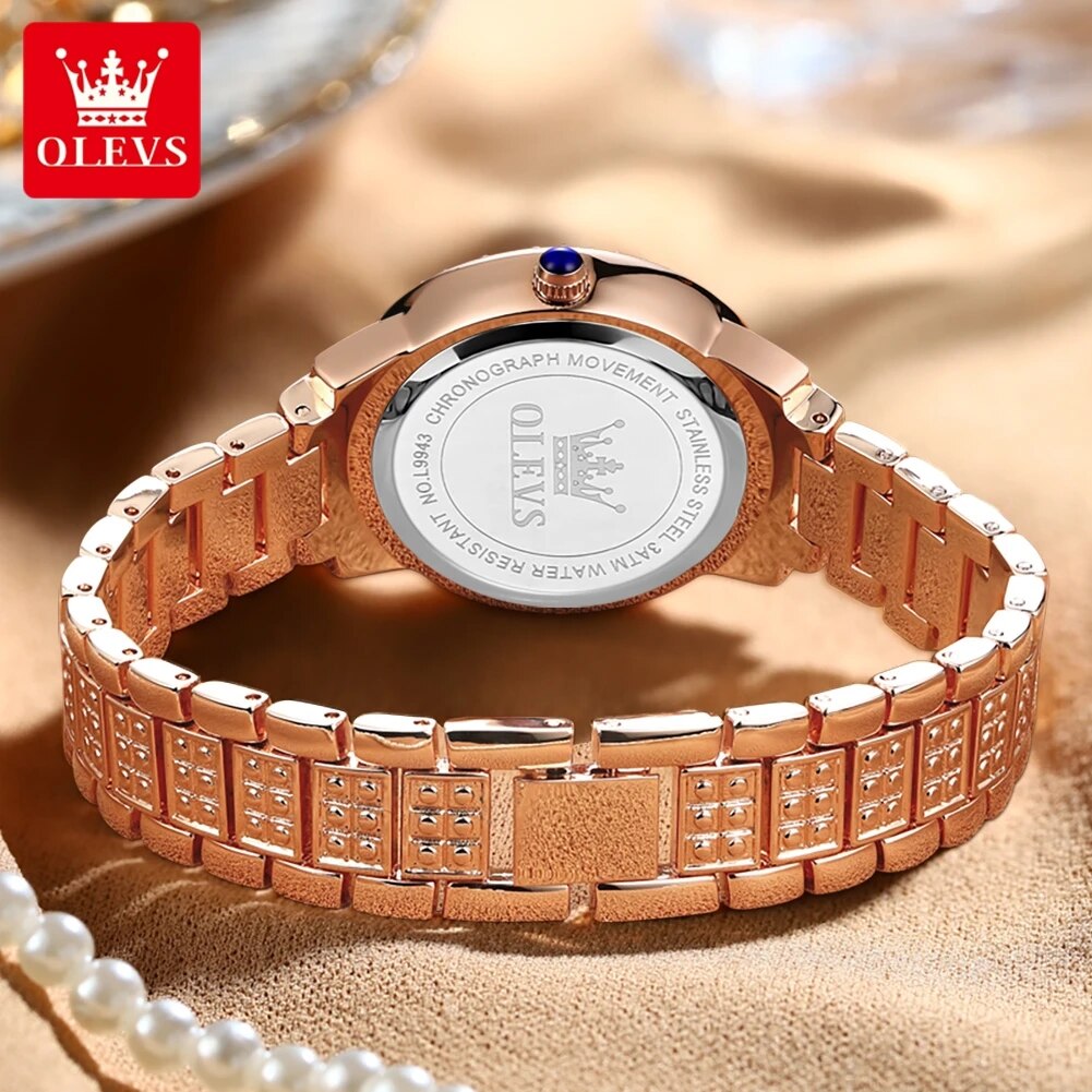 OLEVS 9943 Orologio al quarzo  - Luxury Watch For Girls recensione e prezzo