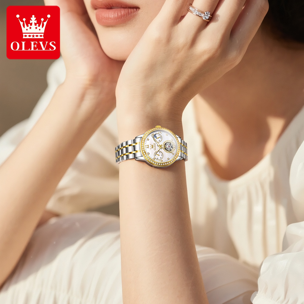Orologio Automatico OLEVS per  - Luxury Watch White recensione e prezzo