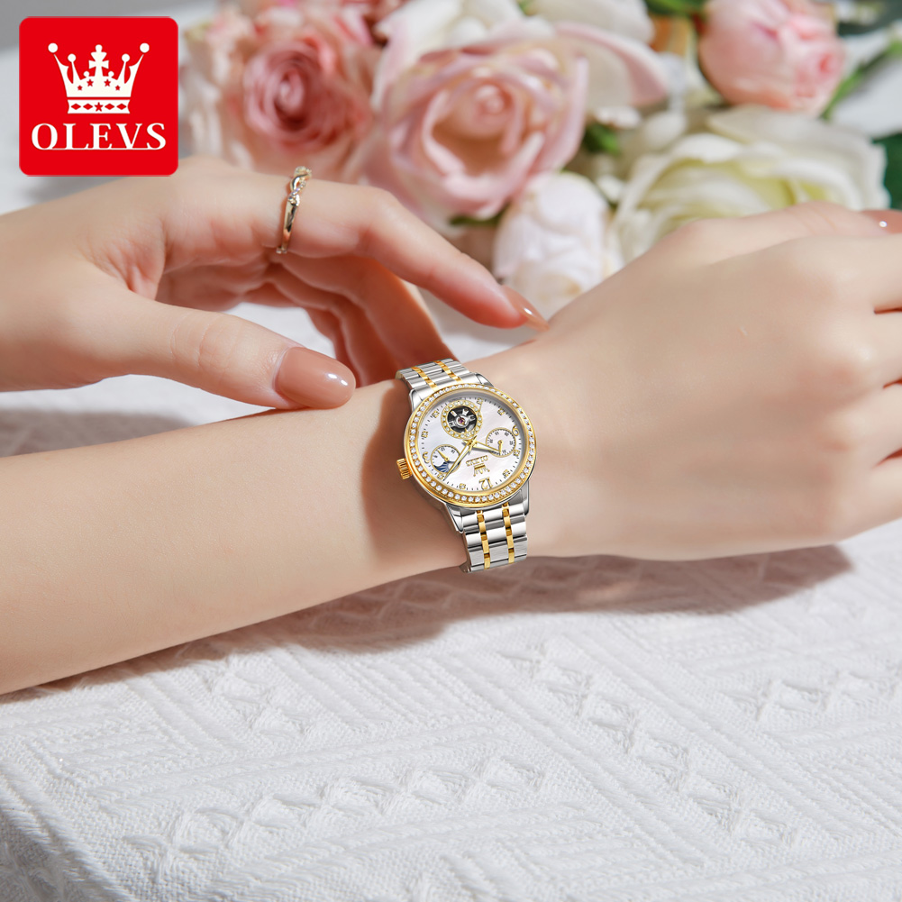 Orologio Automatico OLEVS per  - Luxury Watch White recensione e prezzo