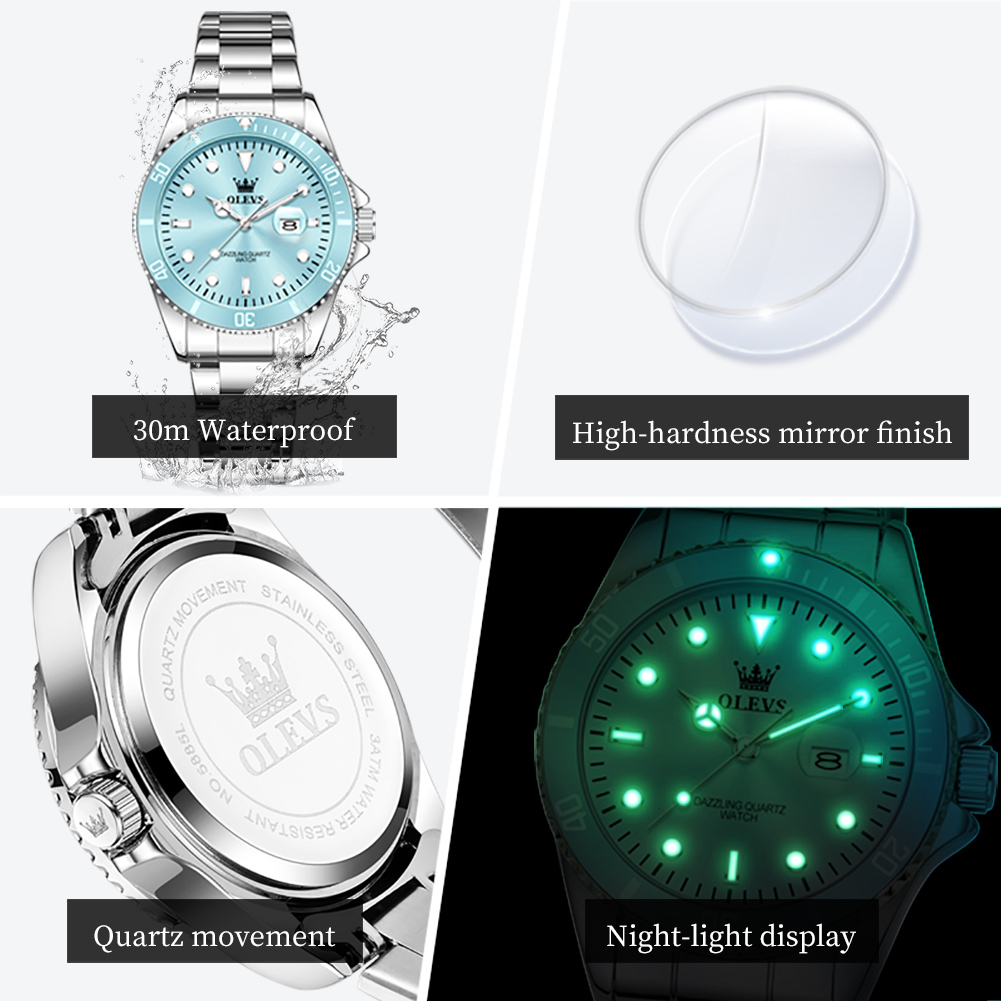 OLEVS Orologio al quarzo imper - Luxury Watch For Girls recensione e prezzo