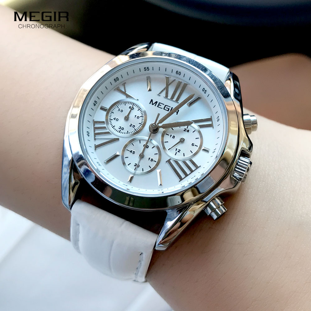 MEGIR2019 Nuovo di Cuoio di Lu - Luxury Watch White recensione e prezzo