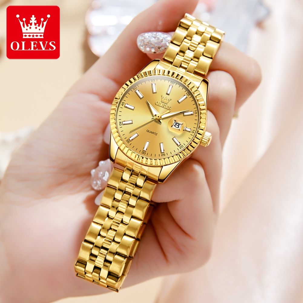 OLEVS 5593 orologio da donna a - Luxury Watch Green recensione e prezzo