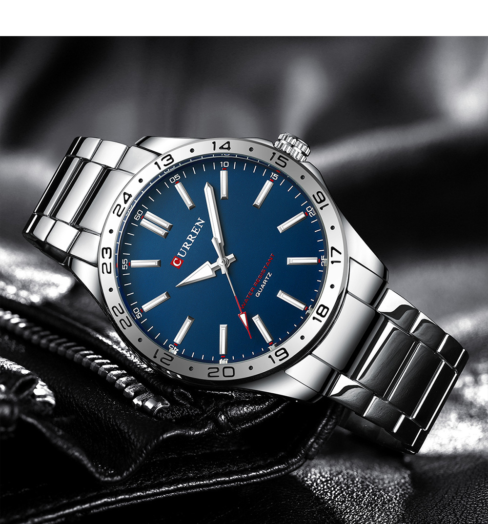 CURREN 8452 Orologio da Polso  - Luxury Watch White recensione e prezzo
