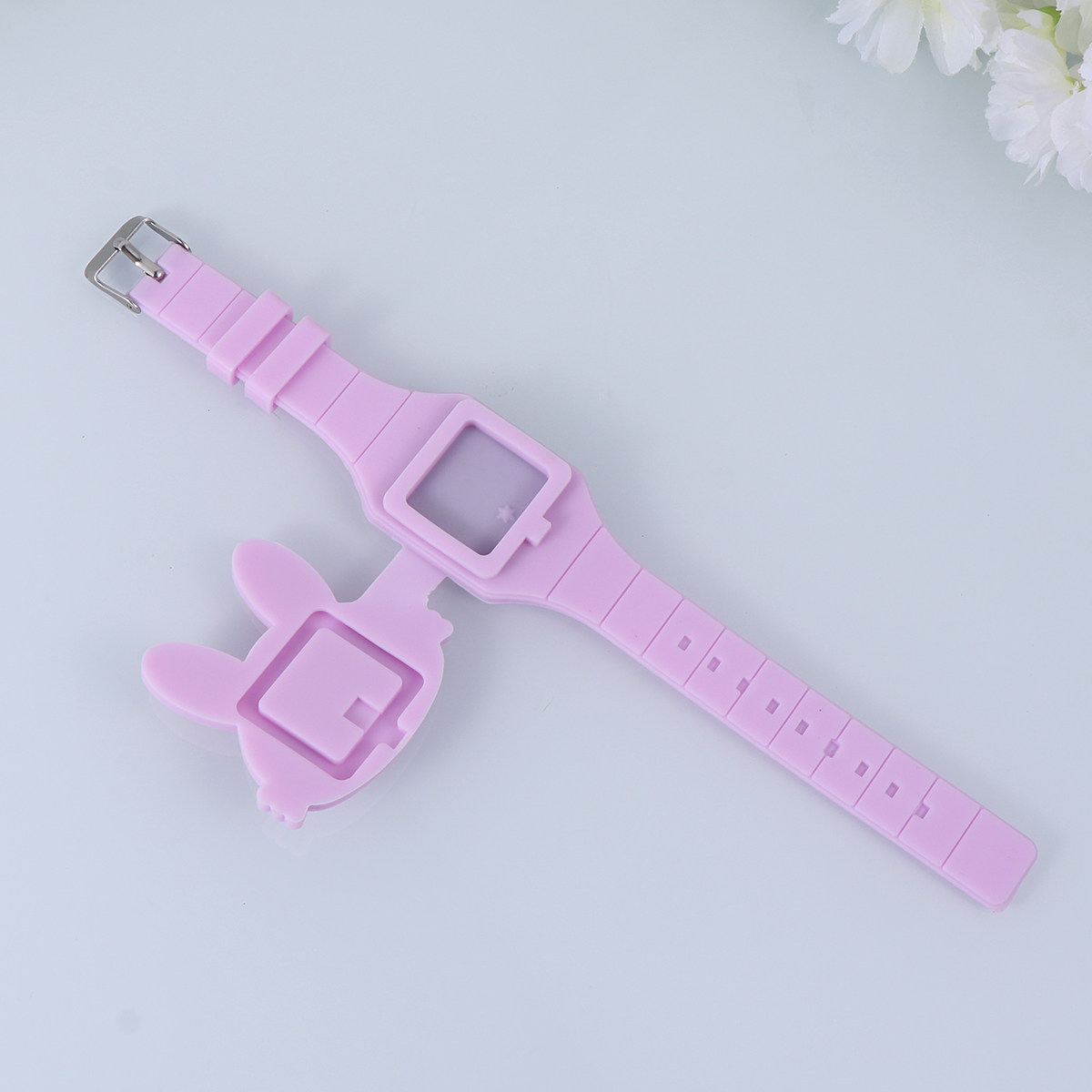 Orologio in silicone a forma d - Luxury Watch White recensione e prezzo