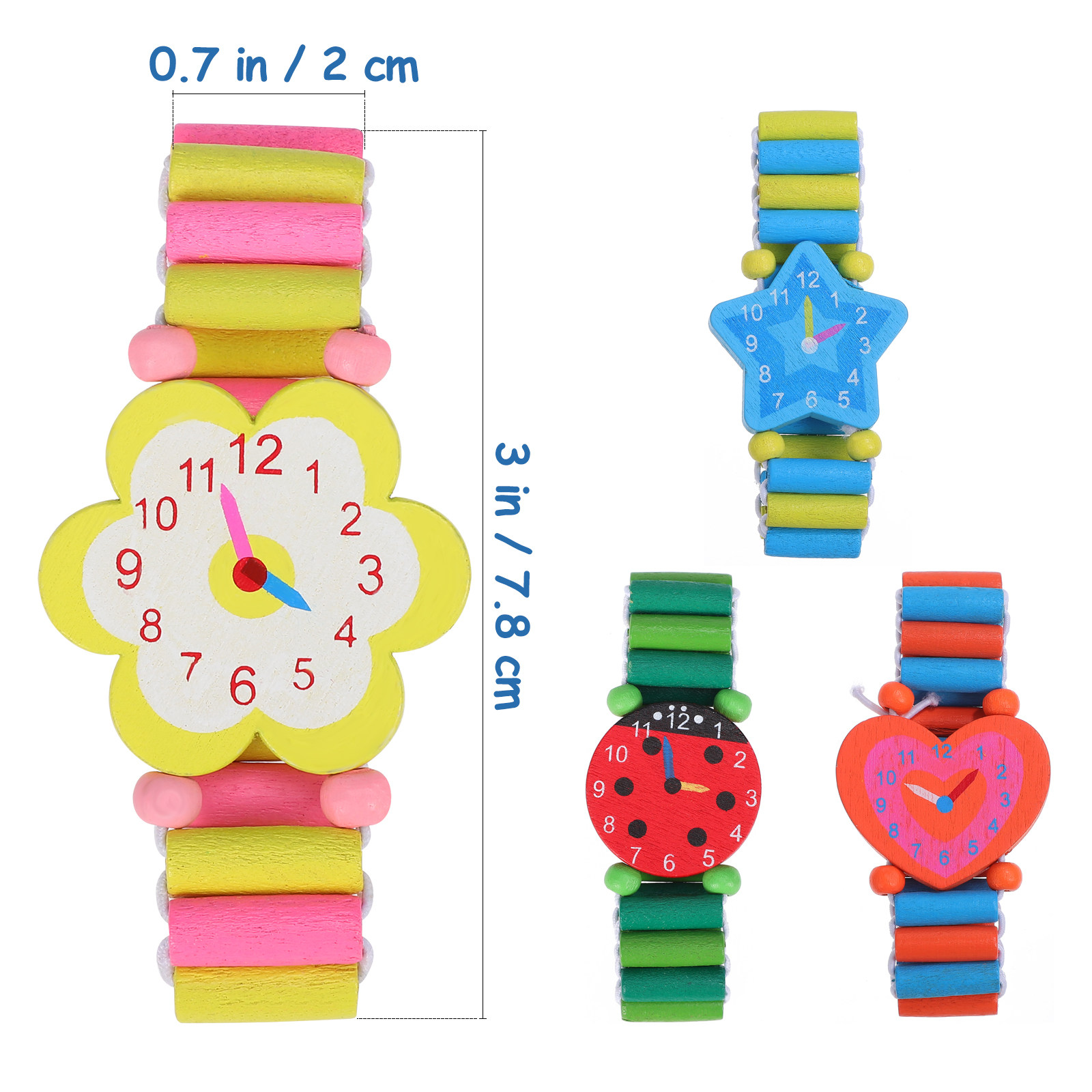 4 Pezzi di Orologi da Polso in - Luxury Watch White recensione e prezzo