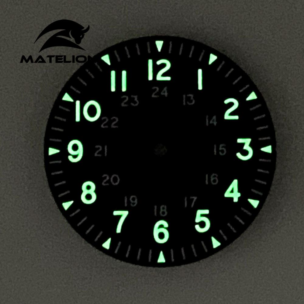 Quadrante nero da 33,5 mm adat - Luxury Watch Face recensione e prezzo